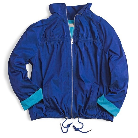 CHICO'S ZENERGY ☆ Colorblock Lightweight Jacket ☆ Blue Grotto ☆ Size XXL ☆ NWT - Picture 3 of 8